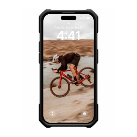 Противоударная накладка UAG Essential Armor MagSafe совместимая с iPhone 15 Pro черная