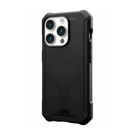 Противоударная накладка UAG Essential Armor MagSafe совместимая с iPhone 15 Pro черная