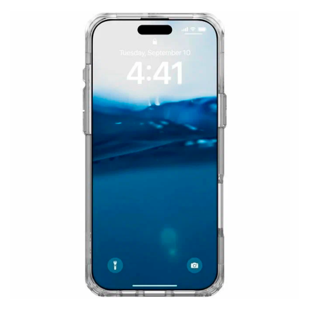 Противоударная накладка Uag Plyo совместимая с iPhone 16 Pro прозрачная