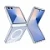 Противоударная накладка Cabal Premium Clear Case c MagSafe для Samsung Galaxy Flip 7 прозрачная