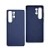 Накладка из эко кожи Kindsuit Case с MagSafe совместимая с Samsung Galaxy S26 Ultra темно-синяя (LB)