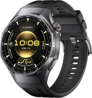 Умные часы  Смарт-часы Huawei Watch GT 6 Pro (ATM-B29) 46 mm черный ремешок из фторэластомера EAC