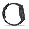 Умные часы  Часы Garmin Fenix 7 Sapphire Solar карбоновый черный DLC с силиконовым ремешком