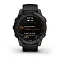 Умные часы  Часы Garmin Fenix 7 Sapphire Solar карбоновый черный DLC с силиконовым ремешком