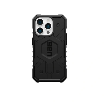 Противоударная накладка UAG Pathfinder с MagSafe совместимая с iPhone 15 Pro черная