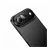 Защитное стекло на камеру WIWU Titan совместимое с iPhone 17 Air Black (черное)