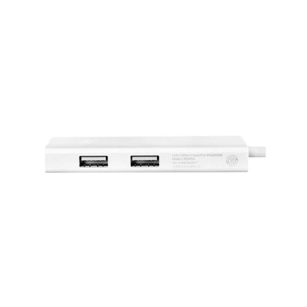 Переходник Ксиаоми Type-C/mini Display Port/USB белый