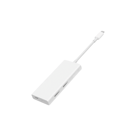 Переходник Ксиаоми Type-C/mini Display Port/USB белый