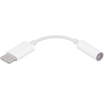 Переходник Apple Type-C на 3.5 mm (MU7E2ZM/A) белый