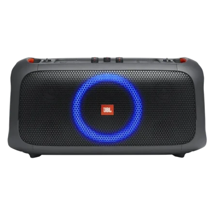 Портативная акустика JBL PartyBox On-The-Go, 100 Вт, black (2 микрофона)