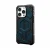 Противоударная накладка UAG Monarch Pro с MagSafe совместимая с iPhone 15 Pro синяя