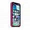 Накладка Silicone Case с MagSafe совместимая с iPhone 16 розовая SZ