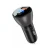Автомобильное зарядное устройство Acefast B6 (USB-A/USB-C) with digital diaplay Transparent 63W