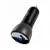 Автомобильное зарядное устройство Acefast B6 (USB-A/USB-C) with digital diaplay Transparent 63W