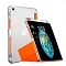 Чехол-книжка Mosbros Clear-Pro совместимая с iPad 10 (2022) 10.9"/iPad 11(A16) (2025) оранжевая