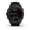 Часы Garmin fenix 7X Sapphire Solar (010-02541-11) титановый угольно-серый DLC с силиконовым ремешком