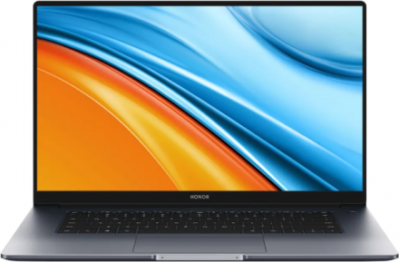 Ноутбук  15.6" Ноутбук Honor MagicBook 15 2023 16Gb/512Gb AMD Ryzen 5 5500U серый (AMD Radeon Graphics)