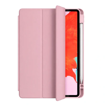Чехол-книжка WiWU Protective Case совместимый с iPad 12.9" светло-розовый