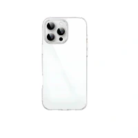 Пластиковая накладка Kwi-ni совместимая с iPhone 16 Pro прозрачная