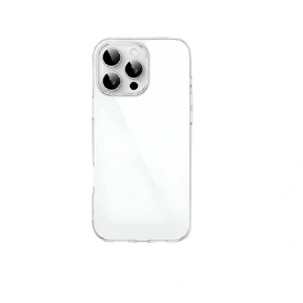 Пластиковая накладка Kwi-ni совместимая с iPhone 16 Pro прозрачная