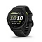 Умные часы Garmin Forerunner 70 43mm Amoled черный с черным силиконовым ремешком (010-04307-10)