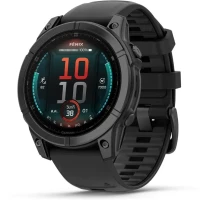 Умные часы  Часы Garmin Fenix E 47мм черный/серый (010-03025-13)