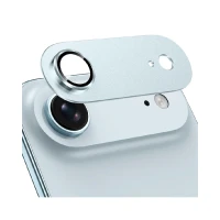 Защитное стекло на модуль камеры WIWU Armor Deck Lens Protector совместимое с iPhone 17 Air Blue (голубое)
