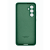 Накладка Silicone Case совместимая с Samsung S24 FE зеленая (SC)