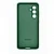 Накладка Silicone Case совместимая с Samsung S24 FE зеленая (SC)