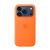 Накладка Silicone Case совместимая с iPhone 17 Pro оранжевая