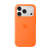 Накладка Silicone Case совместимая с iPhone 17 Pro оранжевая