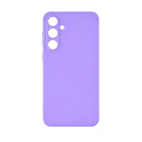Накладка Silicone Case совместимая с Samsung S25 Plus/S24 Plus лавандовая (SC)