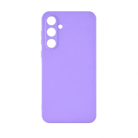 Накладка Silicone Case совместимая с Samsung S25 Plus/S24 Plus лавандовая (SC)