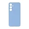 Накладка Silicone Case совместимая с Samsung S25 Plus/S24 Plus голубая MG