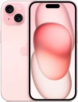 Смартфон  Apple iPhone 15 128Gb Dual pink (розовый) обмененный, без коробки (новый, не активированный, без RuStore) гарантия 1 год