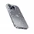 Пластиковая накладка Nice совместимая с iPhone 16 Pro прозрачная c блестками