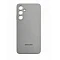 Накладка Silicone Case совместимая с Samsung S24 FE серая (SC)