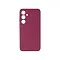 Накладка Silicone Case совместимая с Samsung S25 Plus/S24 Plus бордовая MG