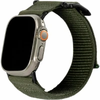 Ремешок UAG совместимый с Apple Watch (42/44/45/49mm) нейлоновый на липучке зеленый
