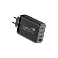 Сетевое зарядное устройство Cabal Premium CP-TCH-1401 140W GaN+PD series (3*USB-C/USB-A) черный