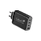 Сетевое зарядное устройство Cabal Premium CP-TCH-1401 140W GaN+PD series (3*USB-C/USB-A) черный