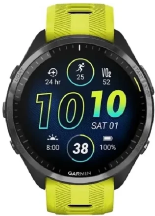 Умные часы  Умные часы Garmin Forerunner 965 (010-02809-82) yellow-black (желто-черные)