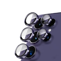 Защитное стекло на камеру для Samsung S24 Ultra Gorilla Corning Glass XC-30 фиолетовое
