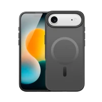 Накладка Silicone Case Mutural с MagSafe совместимая с iPhone 17 Air черная