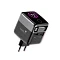 Сетевой блок Cabal Multi GaN Charger (USB-A/USB-C) СP-TCH-701-1 70W + (встроенный кабель рулетка Type-C) черный