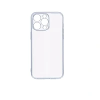 Силиконовая накладка Partner совместимая с iPhone 16 Pro Max прозрачная