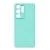 Накладка Silicone Case совместимая с Samsung Galaxy S25 Ultra мятная