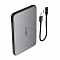 Внешний аккумулятор AceFast M30 MagSafe + кабель Type-C 5000 mAh 20W черный ССС