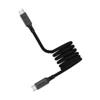 Кабель Momax Mag.Link Type-C/Type-C 100W (DC51D) 1m черный