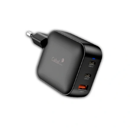 Сетевой блок Cabal Premium СP-TCH-1001 100W GaN+PD series (2*USB-C/USB-A ) черный